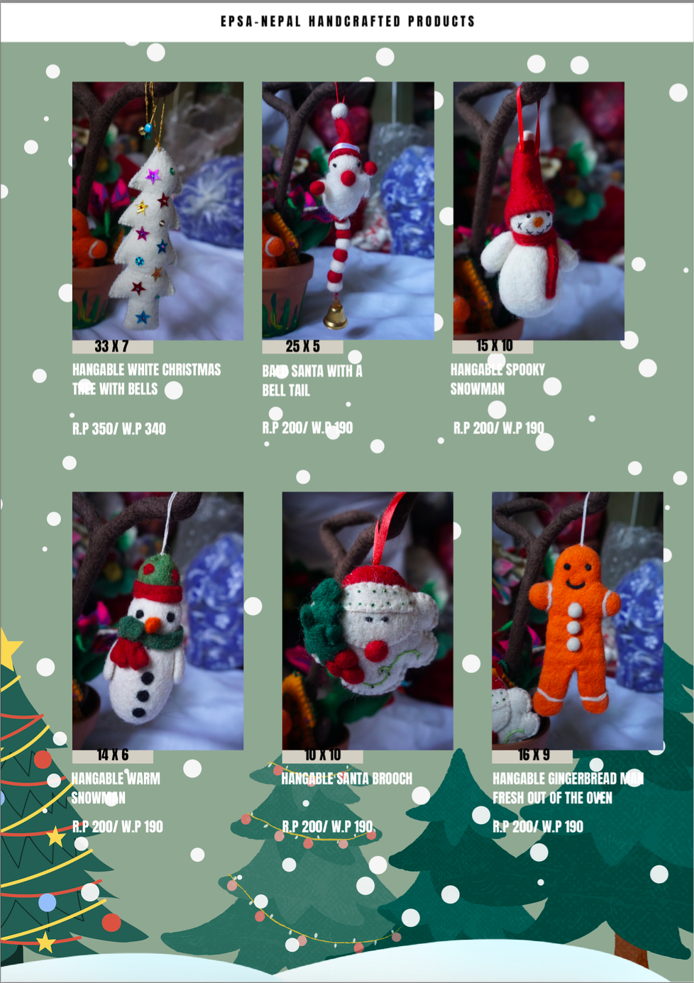 EPSA Christmas items package