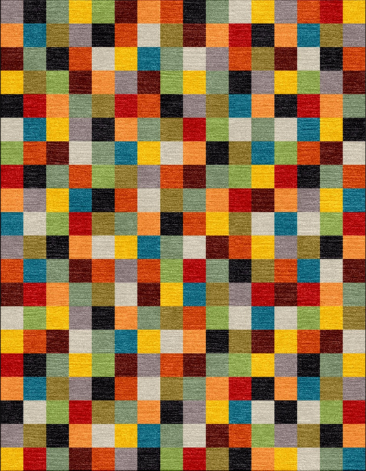 Multi-colored Checker I-B