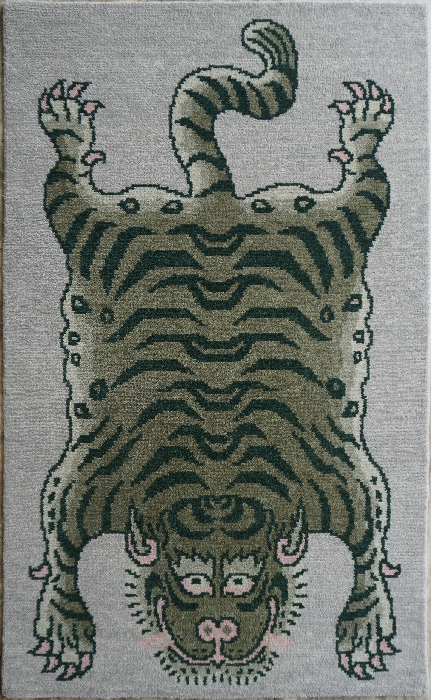 Tiger rug remaining payment